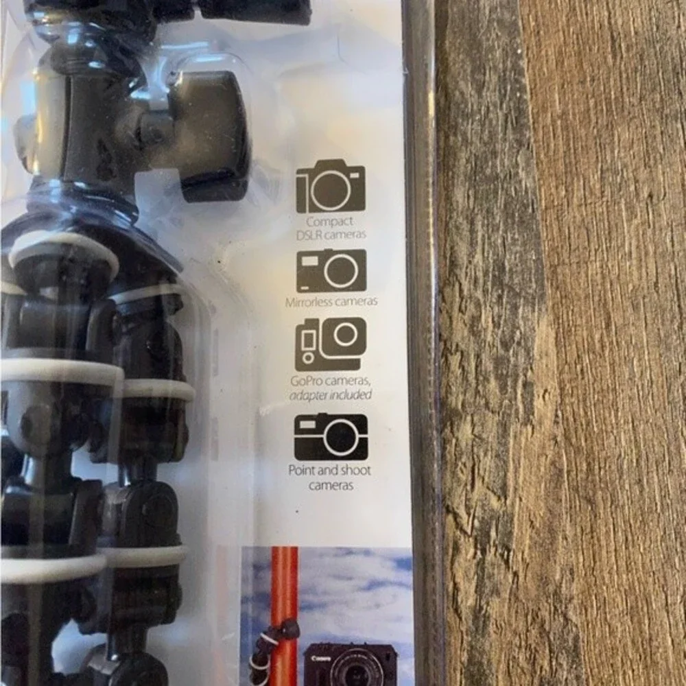 NEW GoPro Flexible Tabletop Tri Pod Premium Plus by surepak
